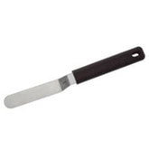 PLATING SPATULA WITH BLACK HANDLE 90 MM X 20 MM